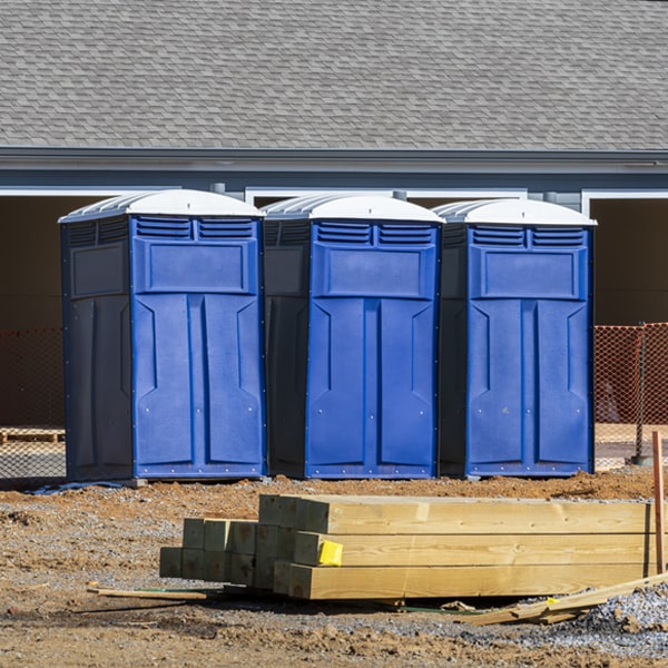 is there a specific order in which to place multiple porta potties in Koylton MI